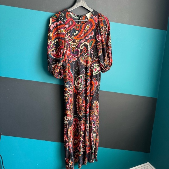 Kachel Puff-Sleeve Dress size Small - Picture 5 of 14